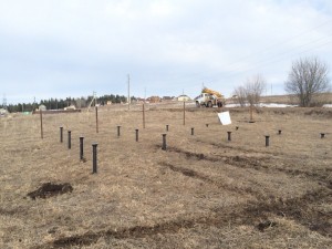 Монтаж винтовых свай в Култаево