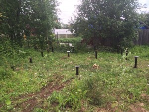 Старые Ляды - фундамент 6х6