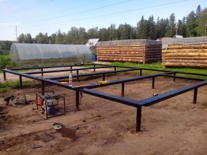 обвязка винтовых свай швеллером в Перми